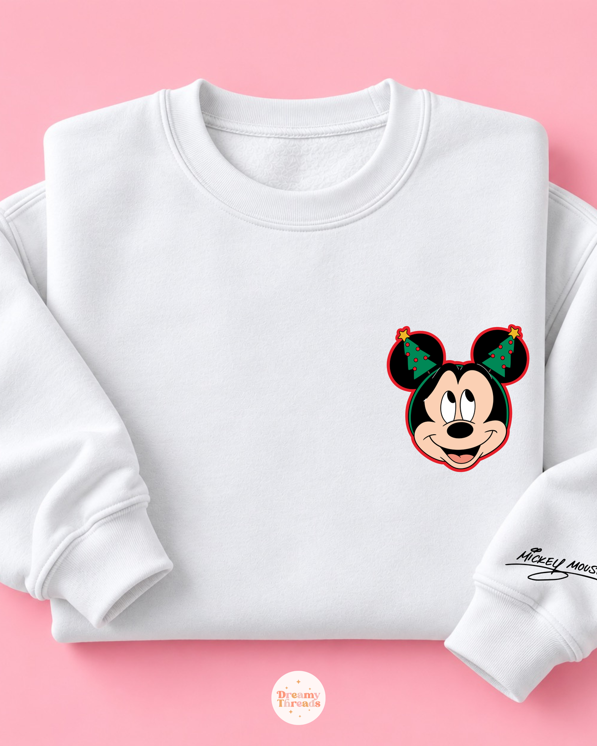 White Very Merry Crewneck Sweatshirt