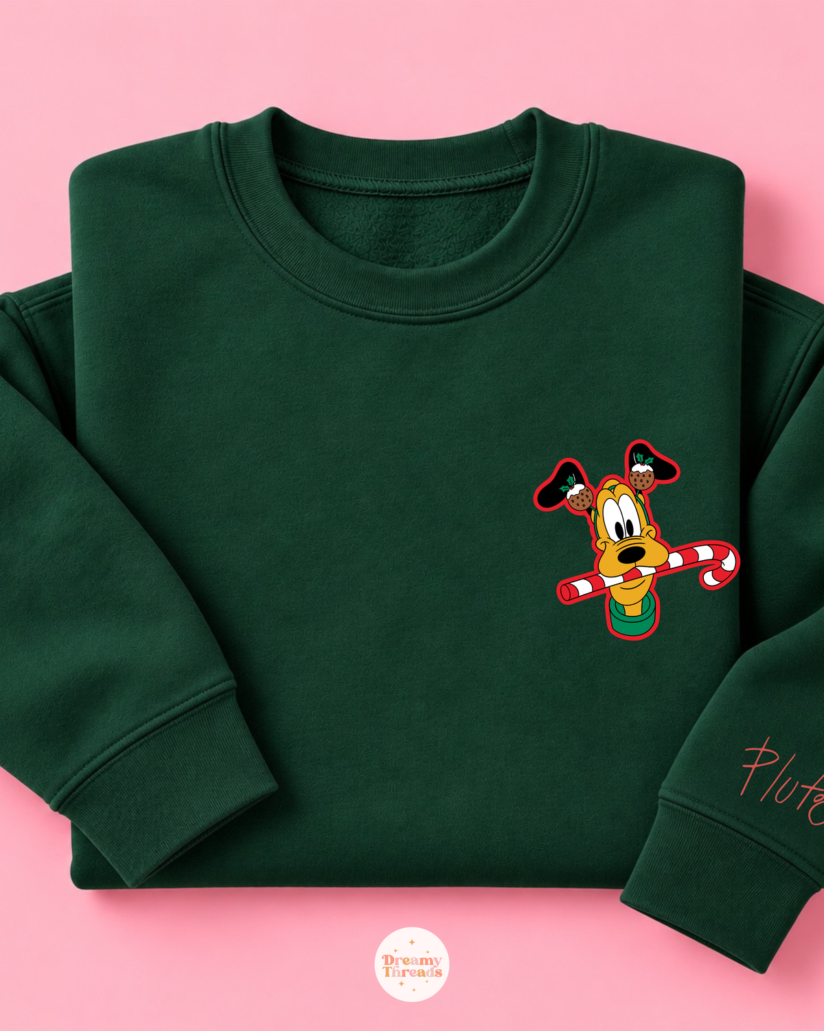 Green Very Merry Crewneck Sweatshirt