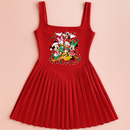 Vintage Christmas Adult Athletic Dress