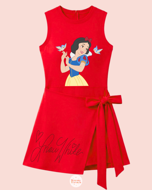 Red Princess Athletic Dress