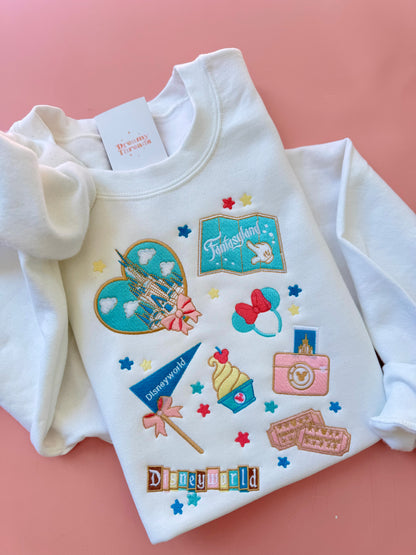 Park Charms Embroidered Sweatshirt