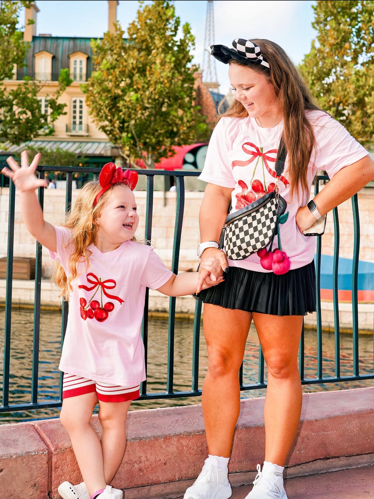 Disco Cherries Tee/Crew
