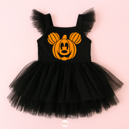 Mouse Pumpkin Tutu