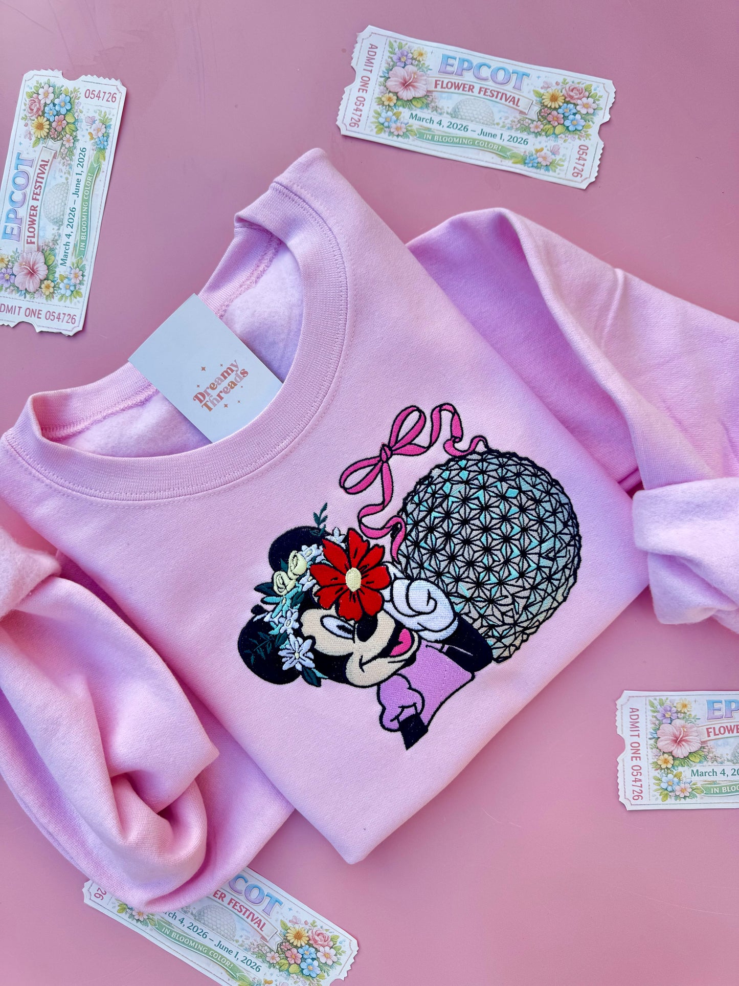 Flower & Garden Festival Embroidered Sweatshirt