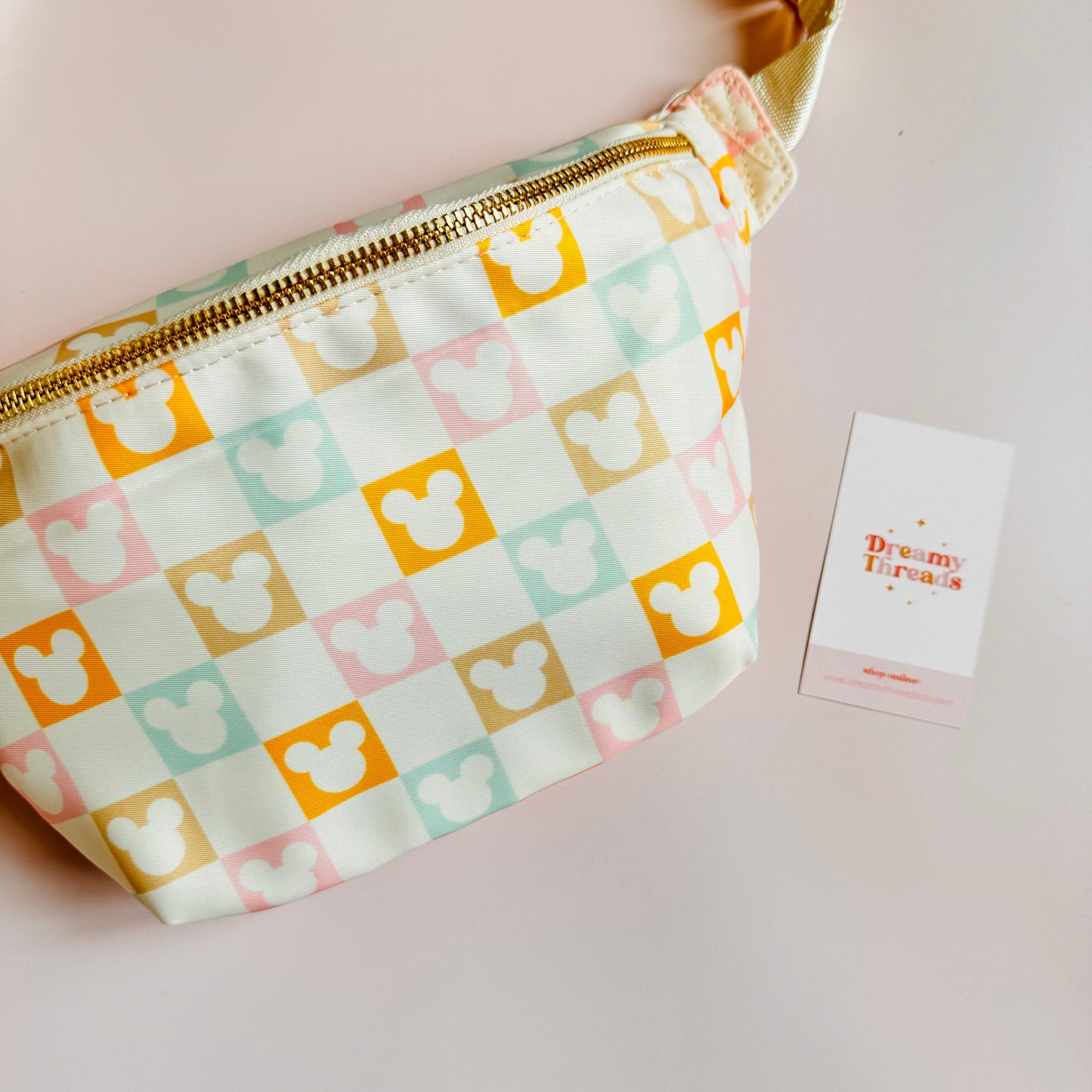 Pastel Mouse Fanny Pack