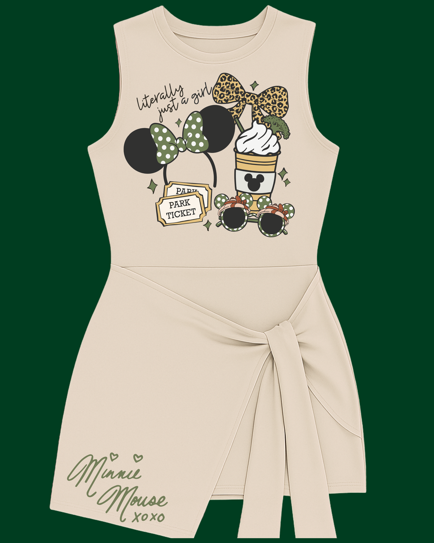 Wild Minnie Mouse Athletic Dress