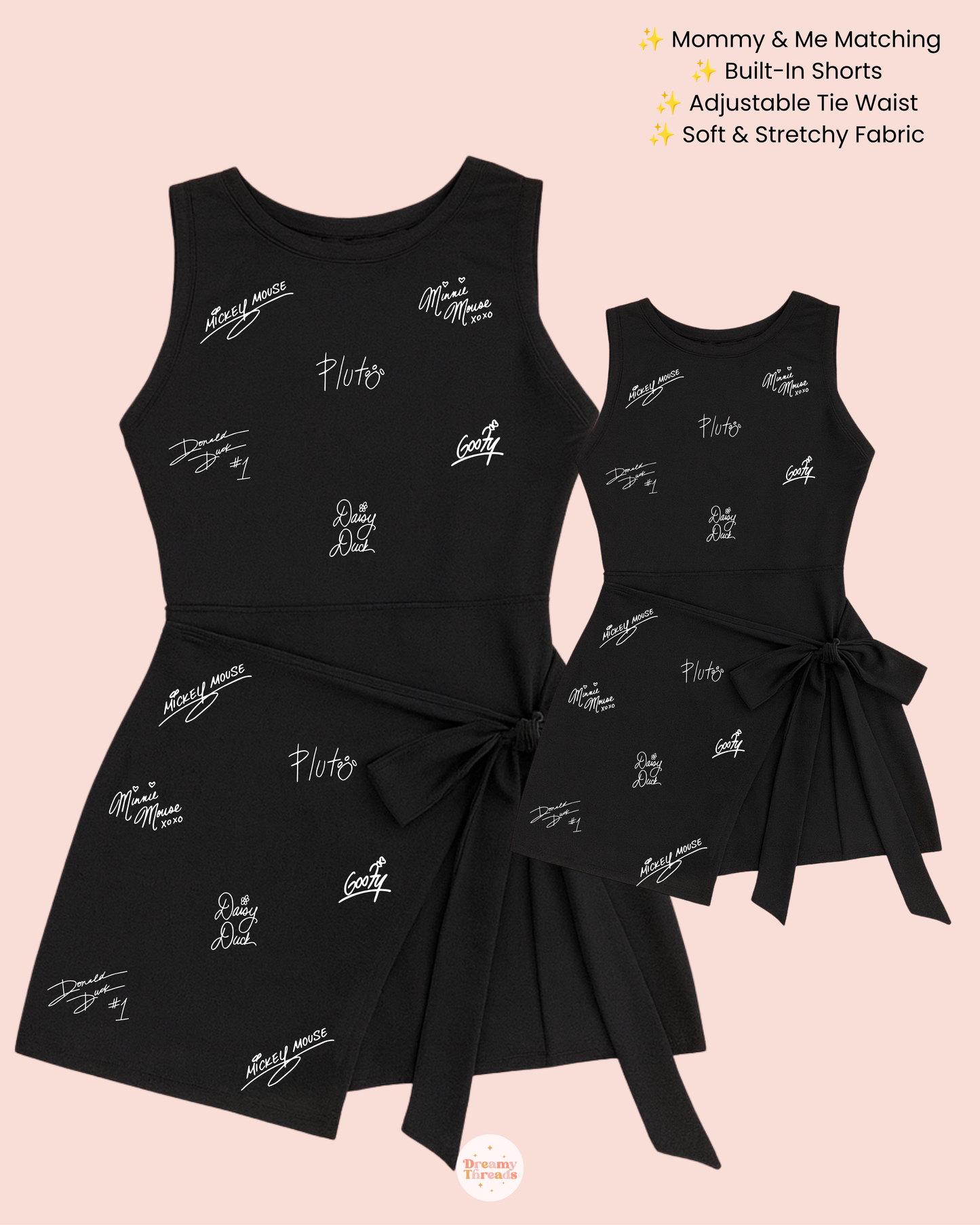 B&W Autograph Mommy & Me Athletic Dress