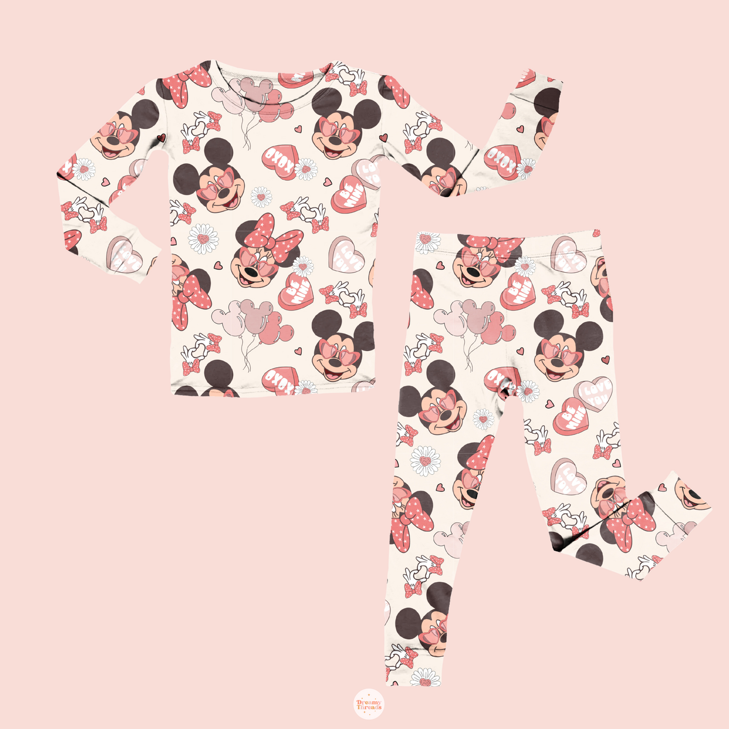 Be Mine Toddler Pjs