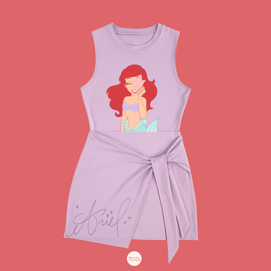 Lavender Princess Athletic Dress