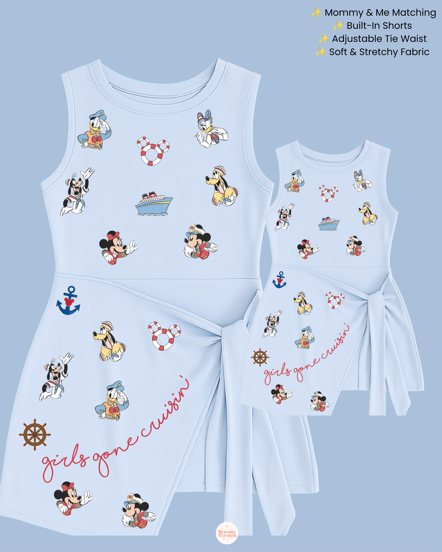Magical Cruise Mommy & Me Athletic Dress