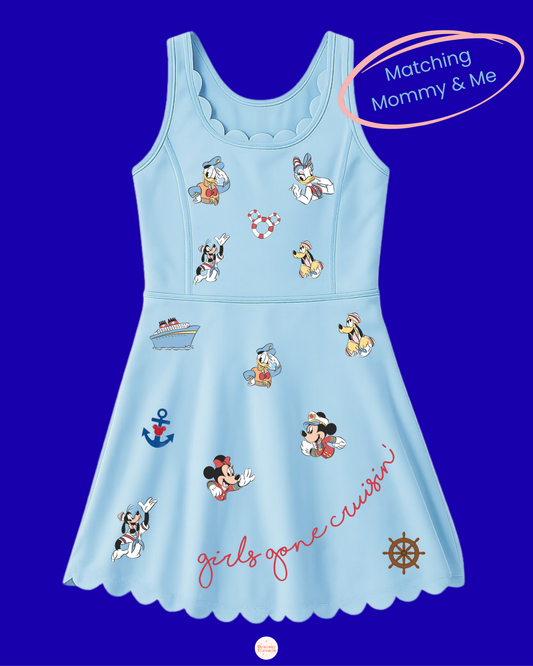 Girls Gone Cruisin' Toddler/Child Athletic Dress