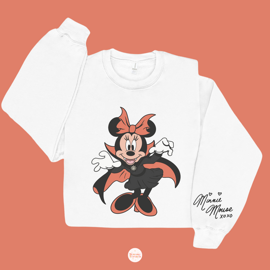 Halloween Minnie Signature Sweatshirt